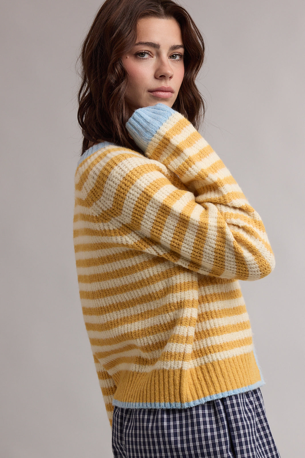The Sunny Striped Cardigan