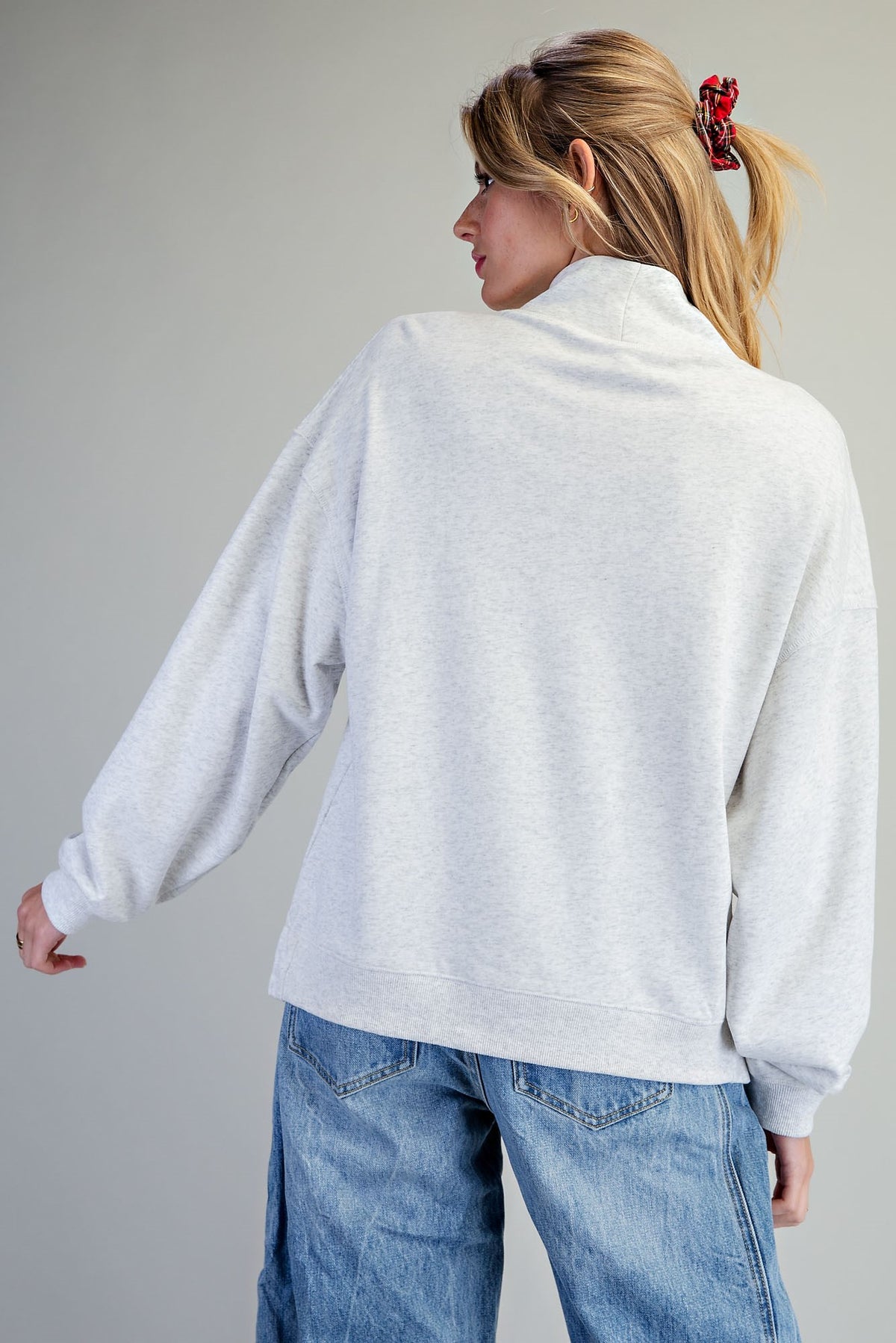 The Merry Plaid Pullover