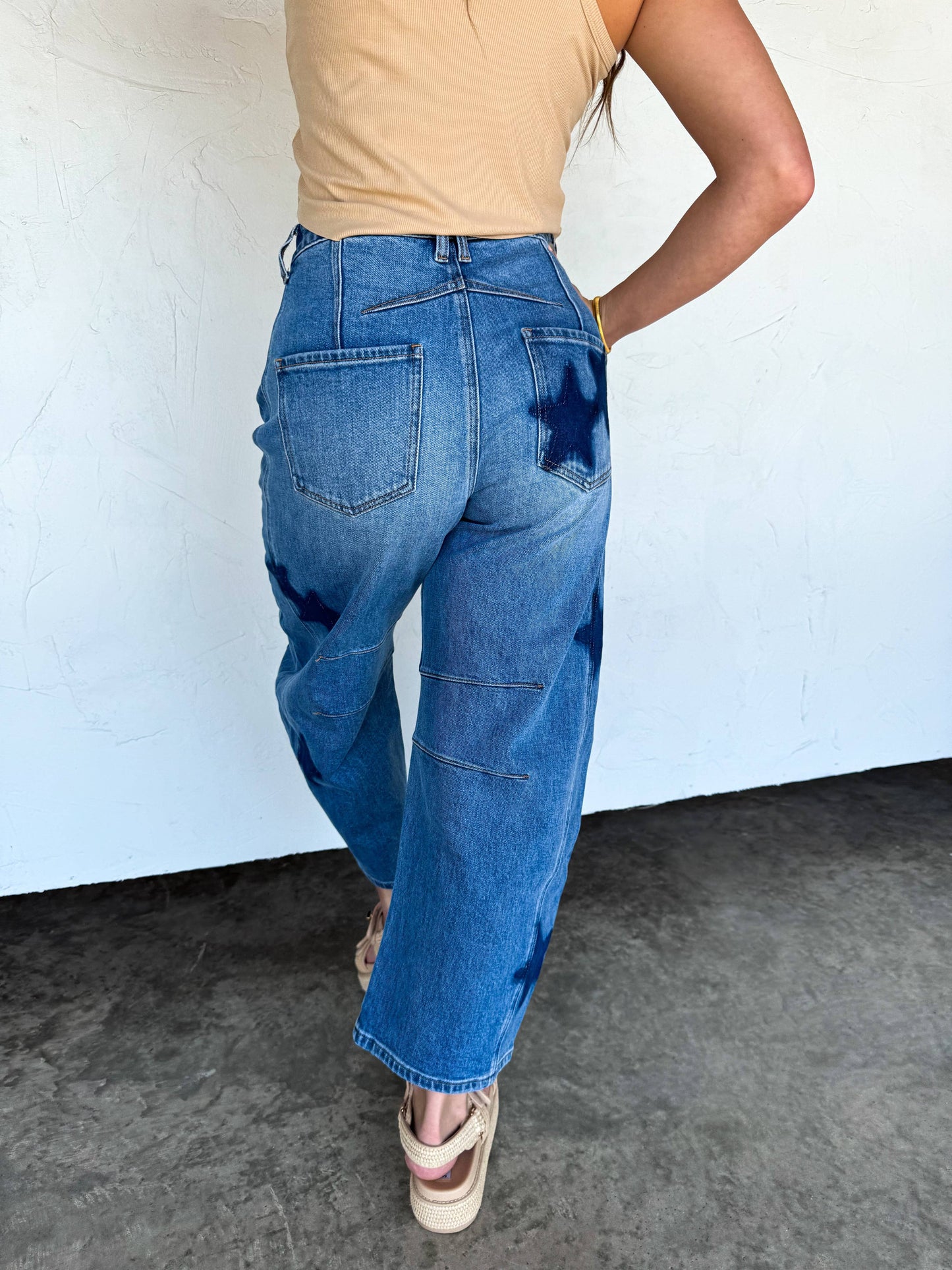 The Starlight Barrel Jean