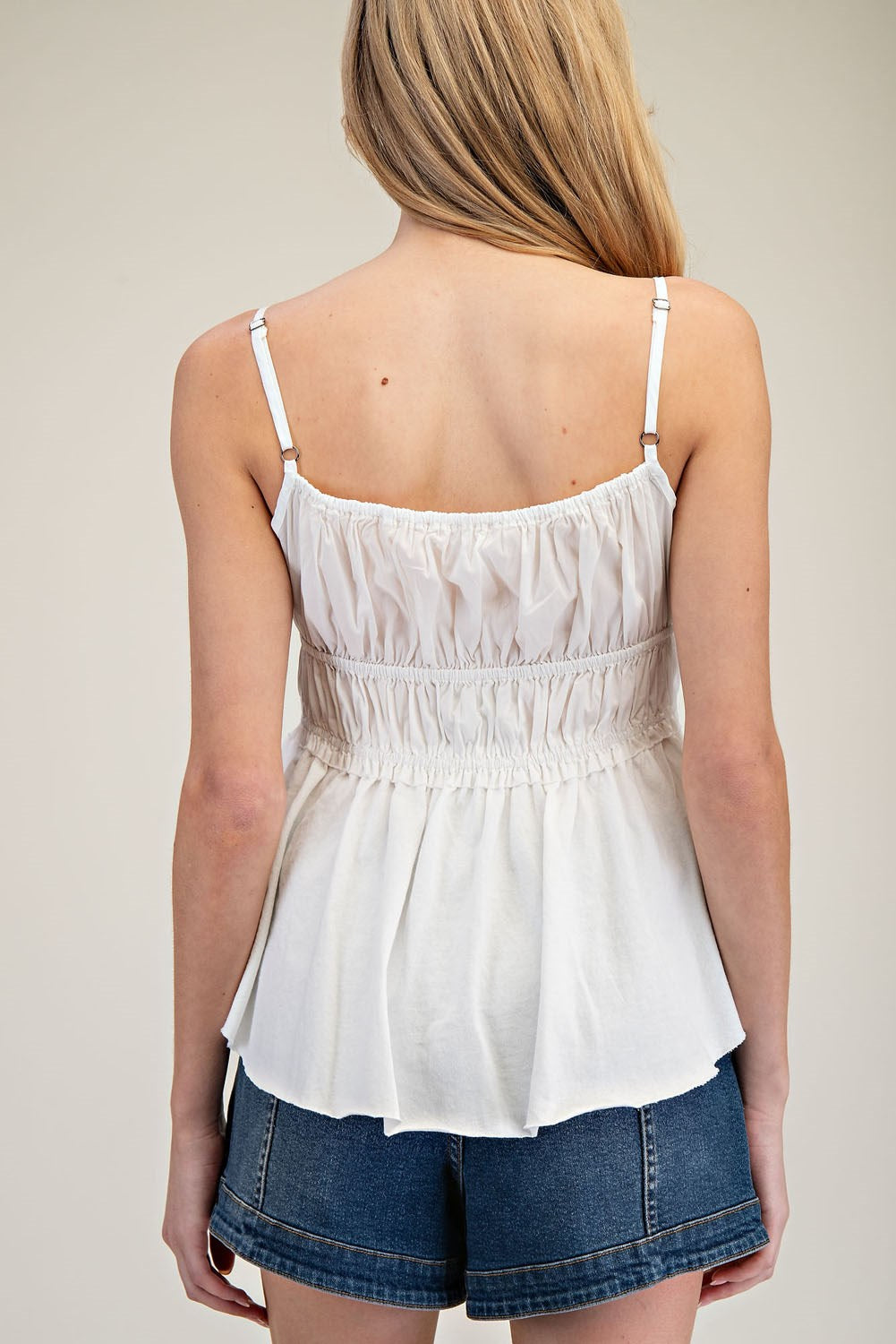 The Delaney Tank - White