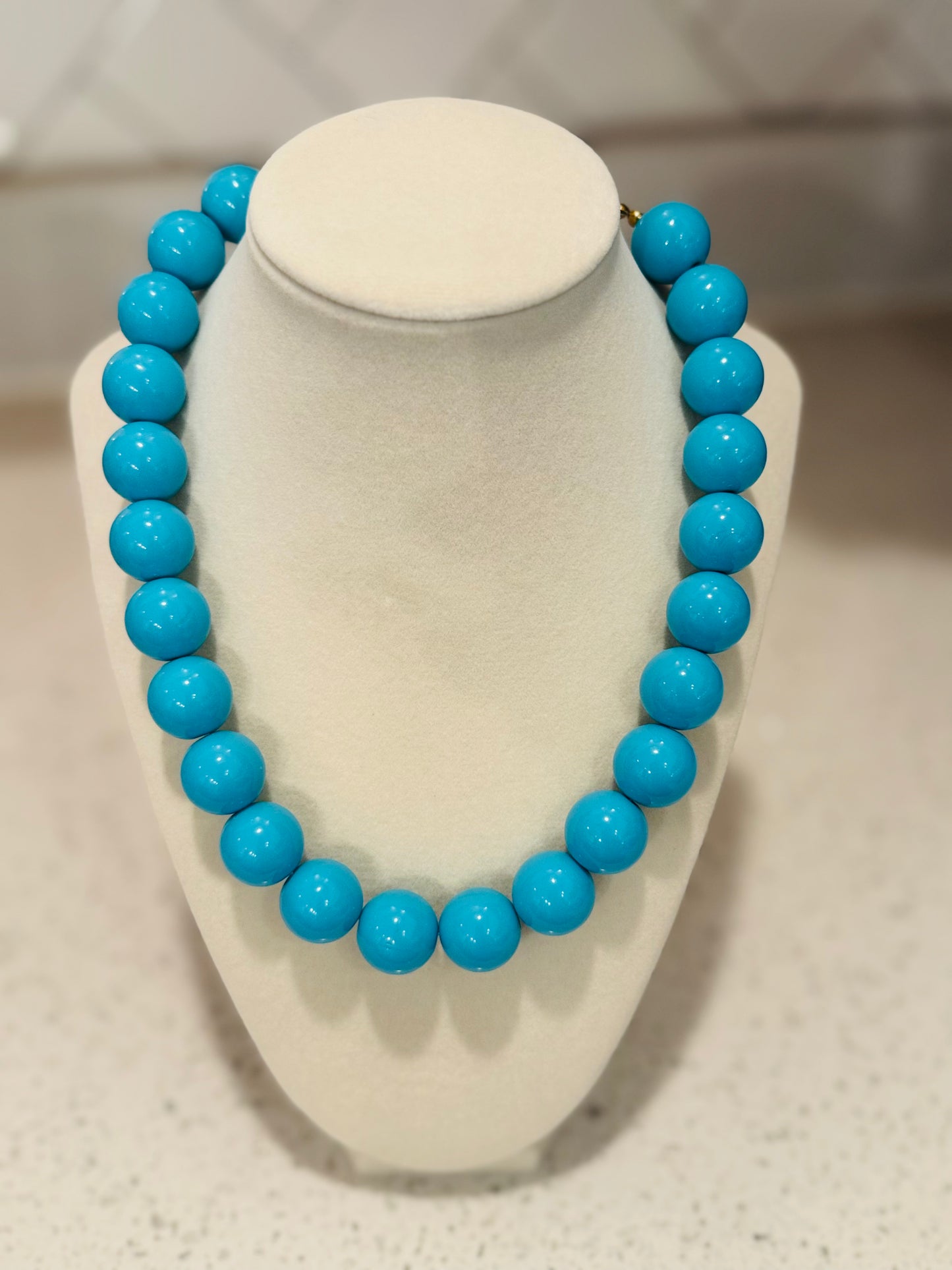 The Teal Statement Necklace