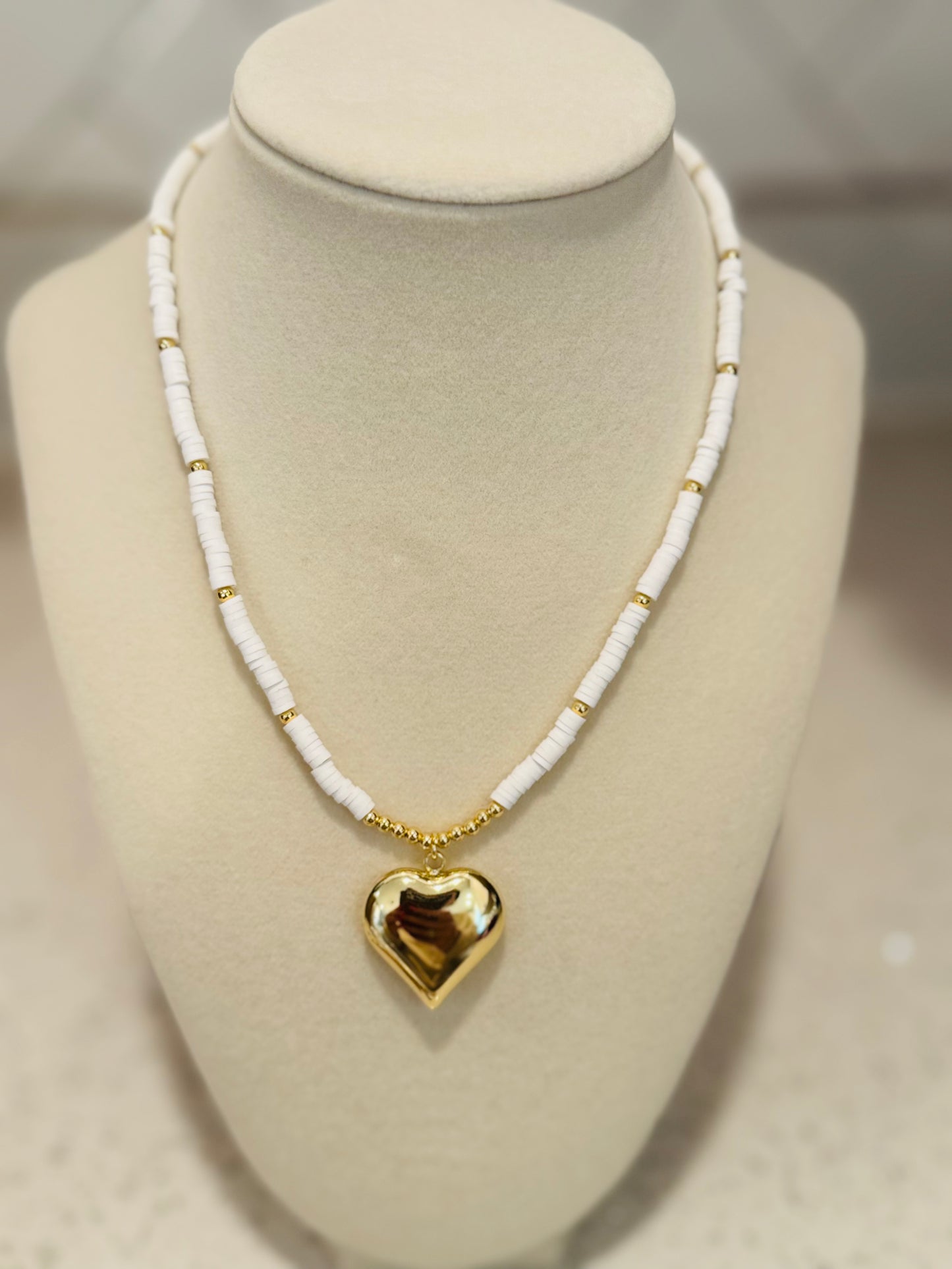 The Shell Heart Necklace