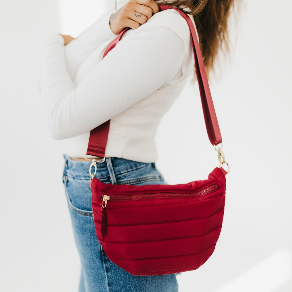 The Jolie Puffer Belt Bag