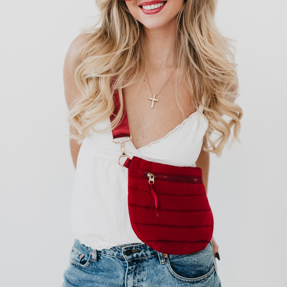 The Jolie Puffer Belt Bag