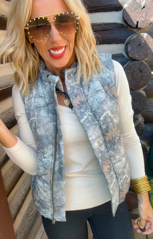 The Camo Cloud Vest