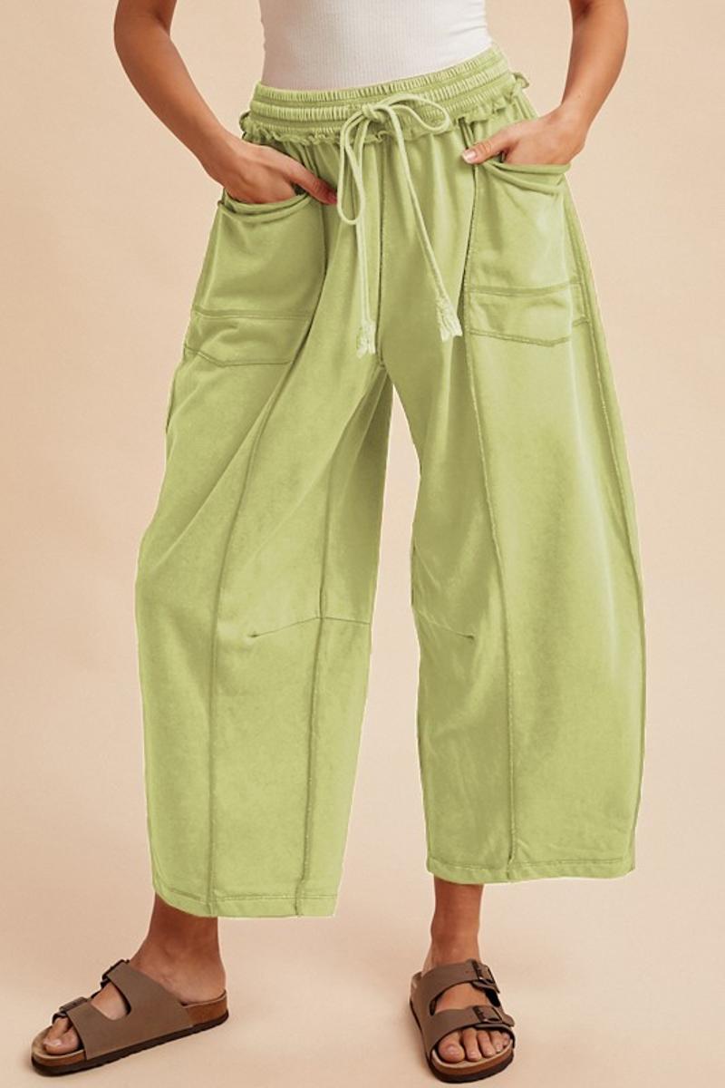 The Compass Pant - Lime