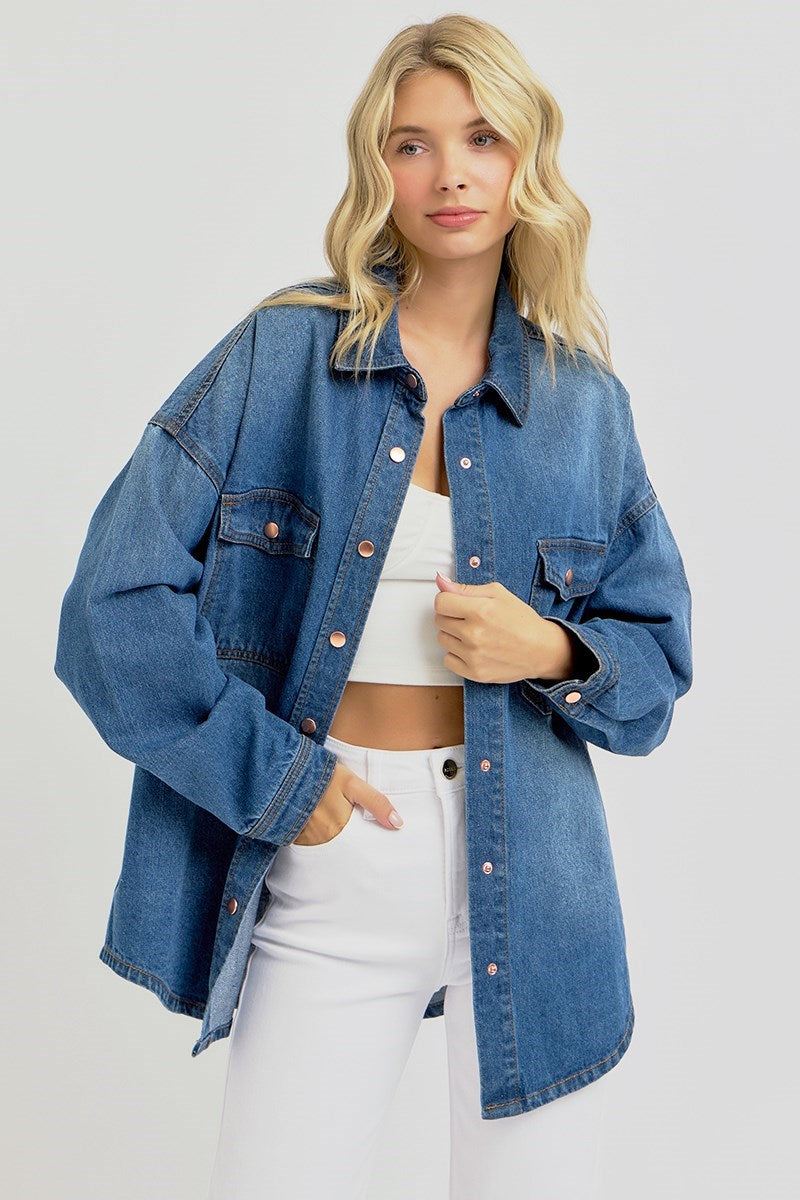 The Dylan Denim Shirt | Risen