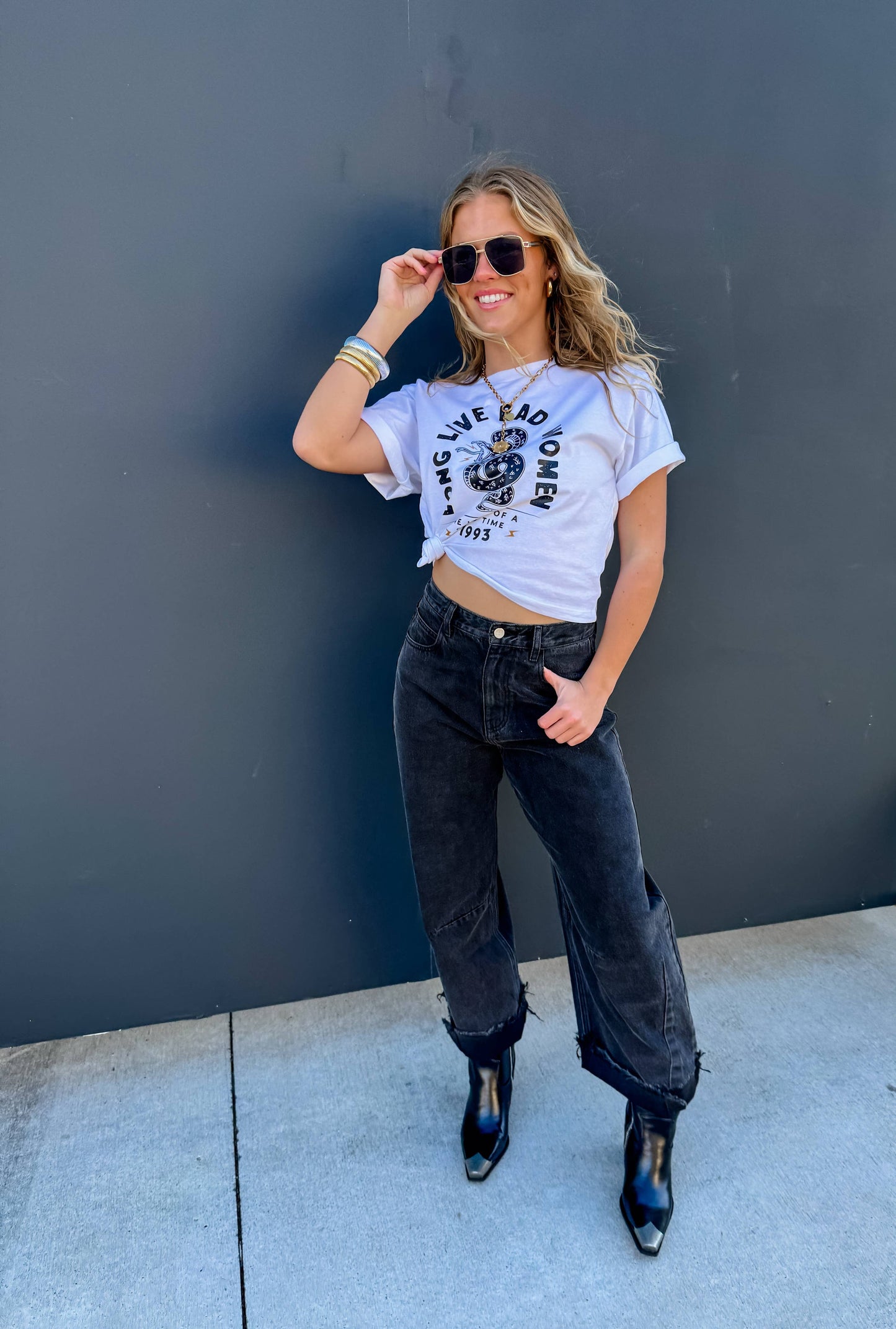 The Black Barrel Jean