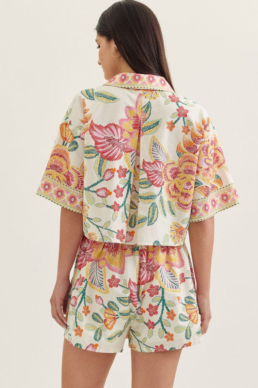 The Isla Floral Top