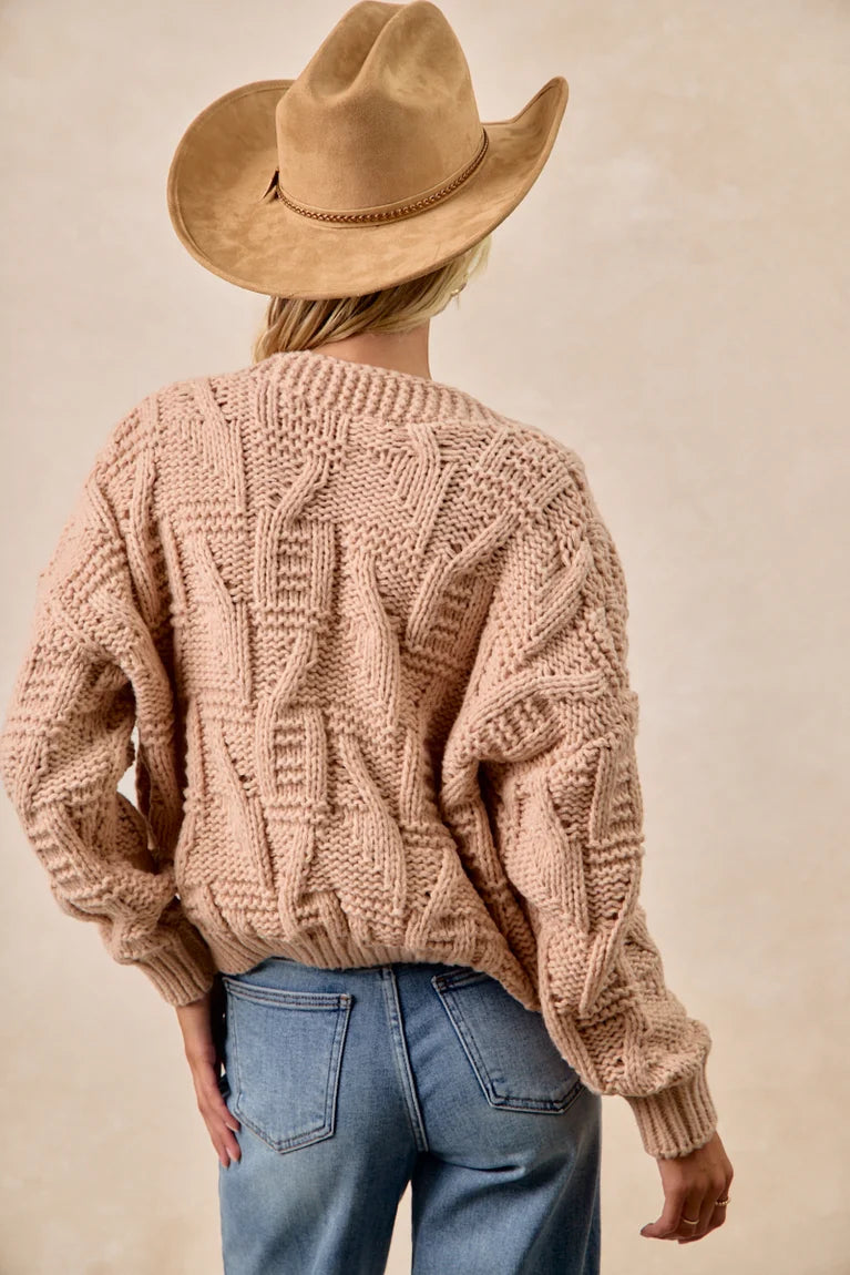 The Poppy Floral Knit Cardigan