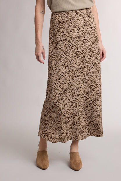 The Margot Cheetah Midi Skirt