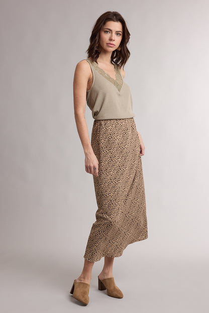 The Margot Cheetah Midi Skirt