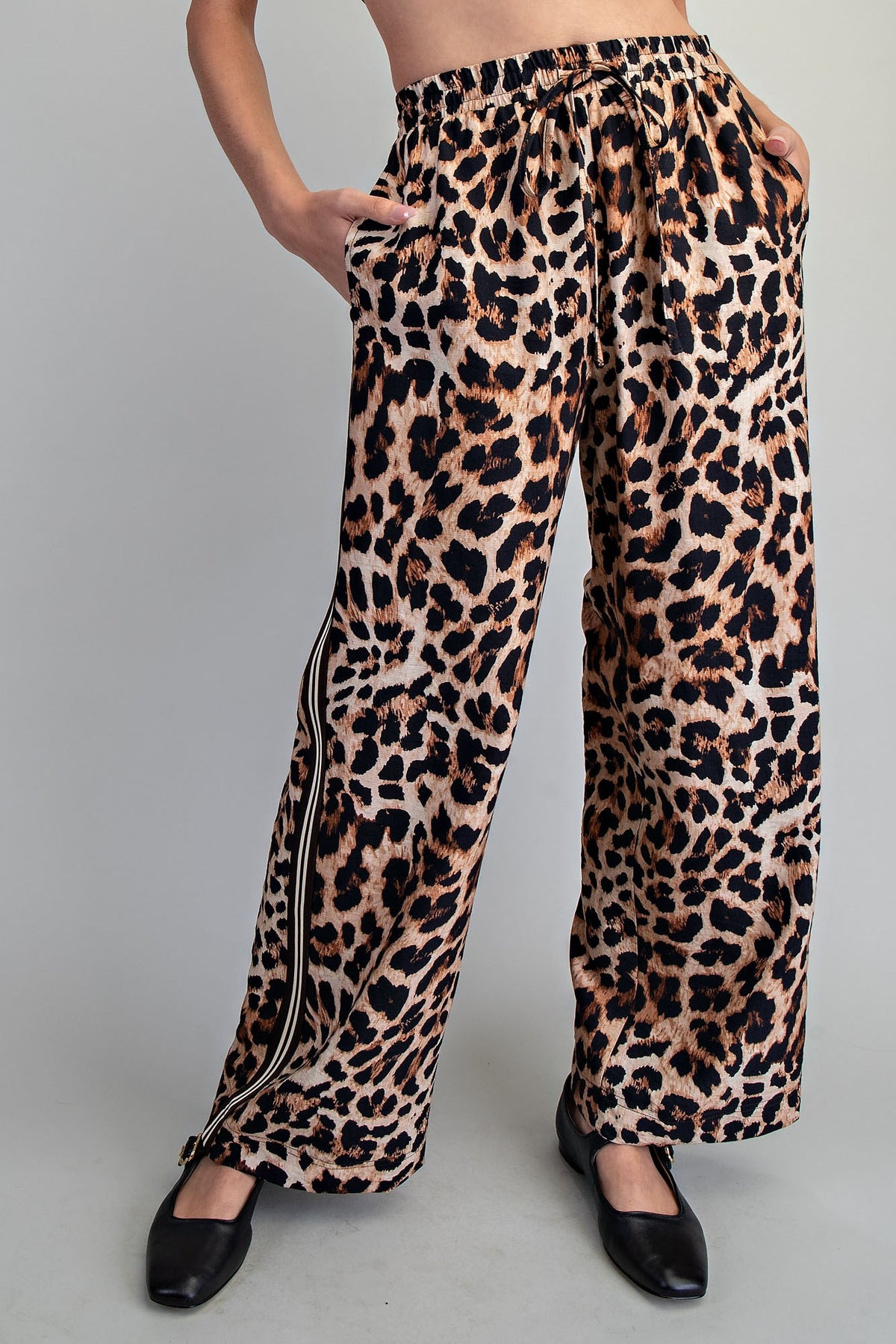 The Frankie Leopard Track Pants