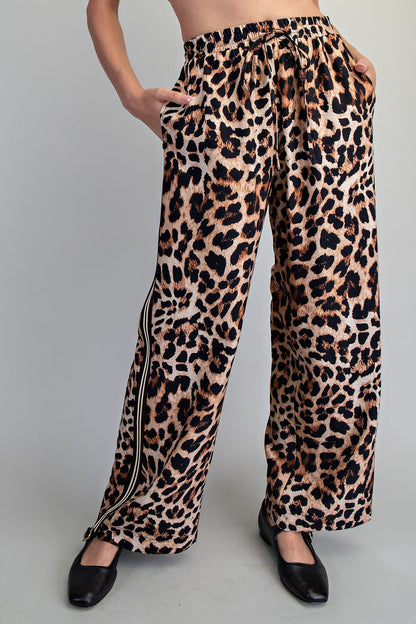 The Frankie Leopard Track Pants