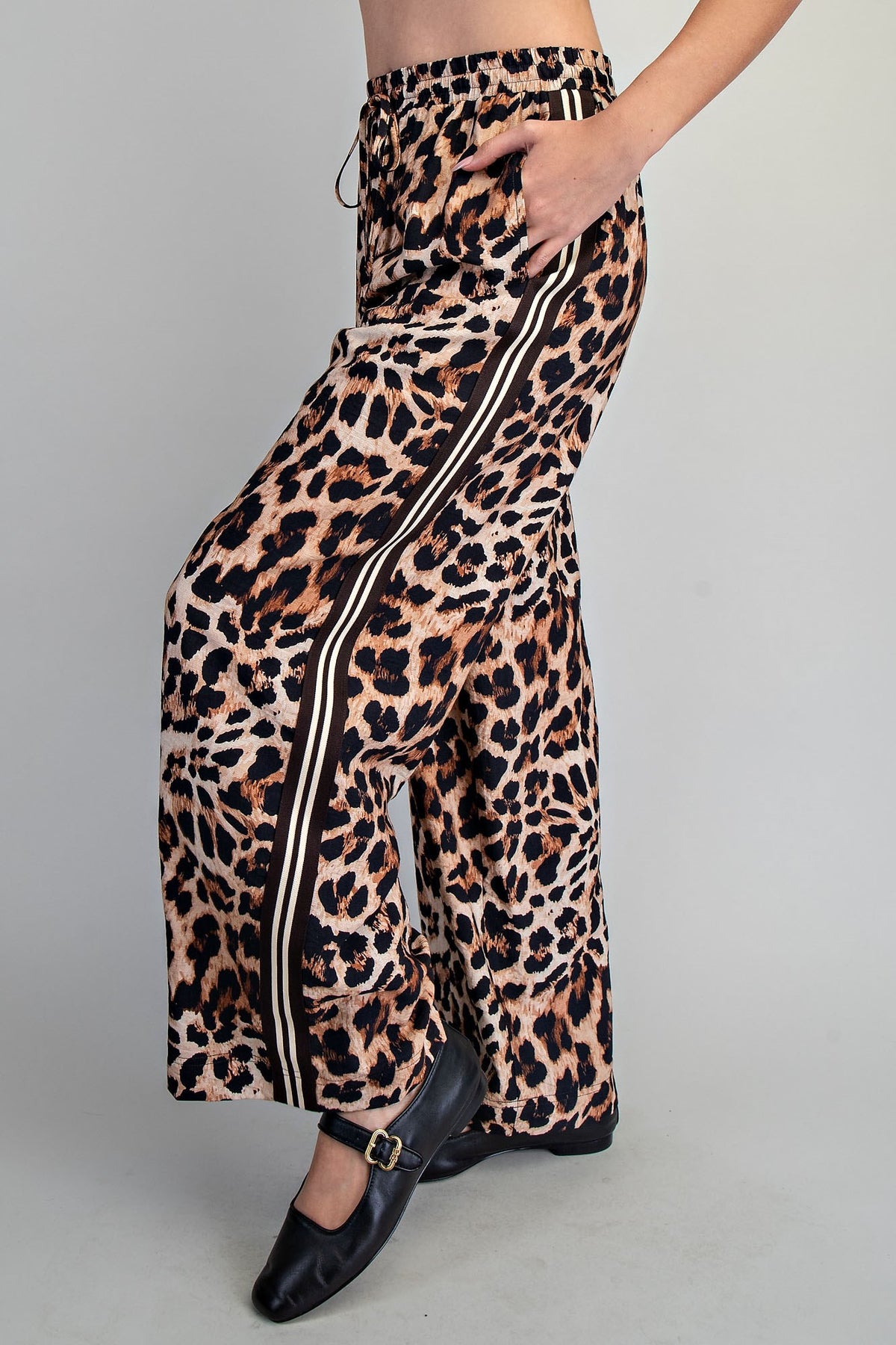 The Frankie Leopard Track Pants