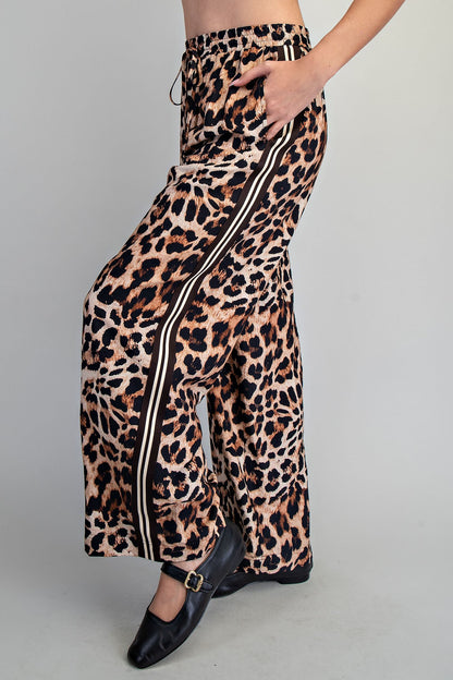 The Frankie Leopard Track Pants