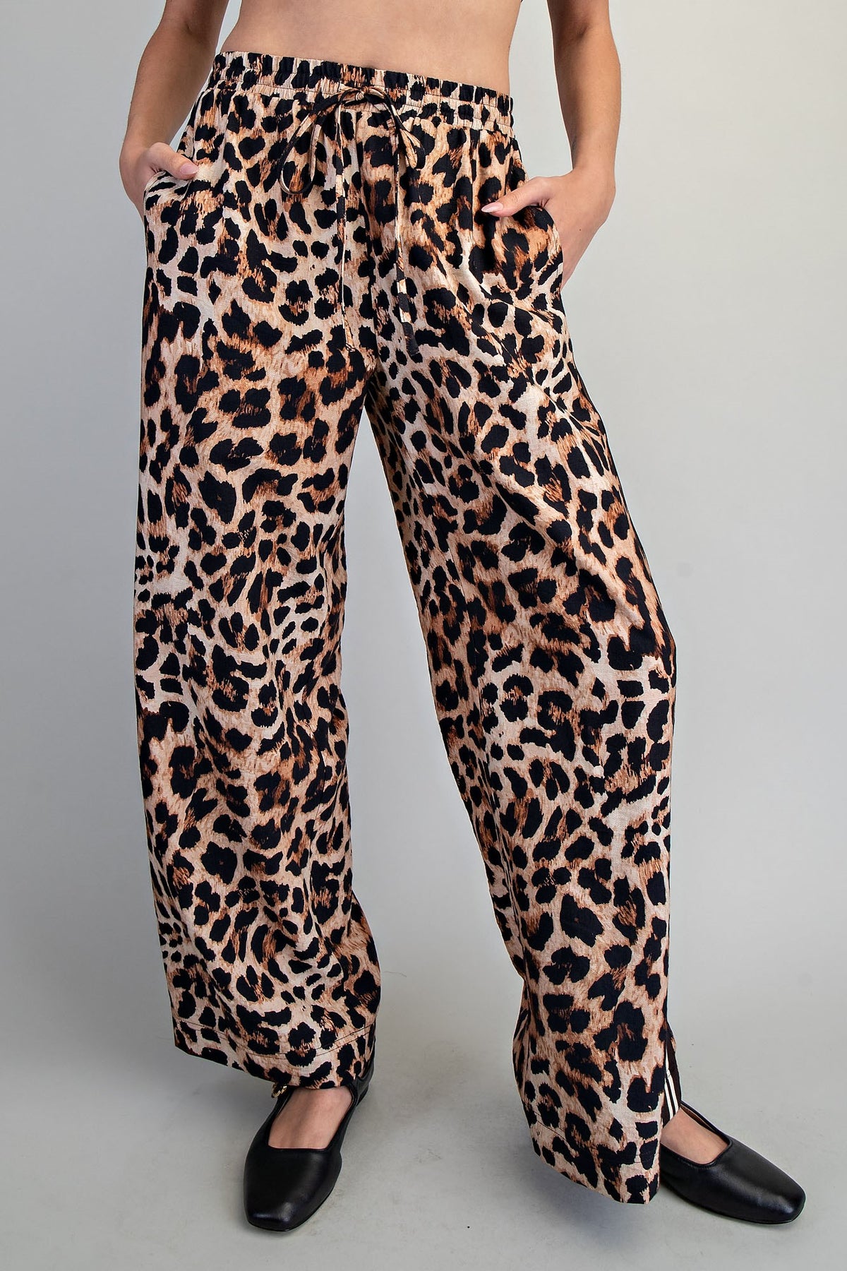 The Frankie Leopard Track Pants