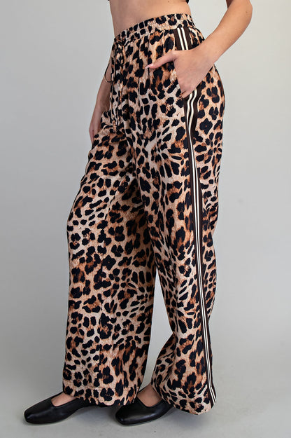 The Frankie Leopard Track Pants