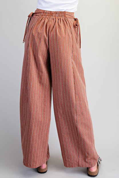 The Palmer Pinstripe Pants | Terra Cotta
