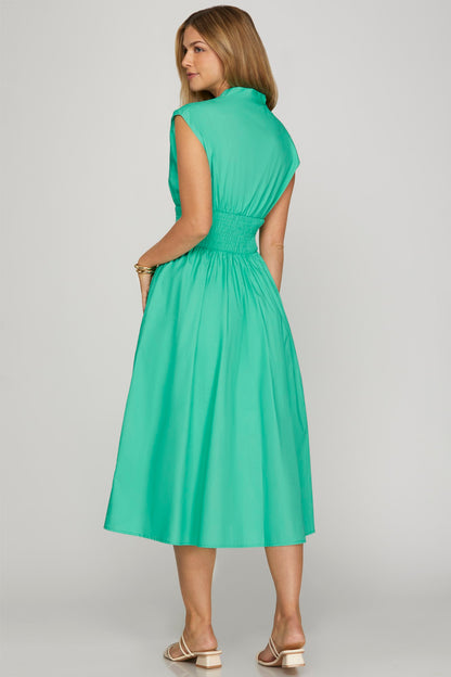 The Juniper Zip- Front Midi