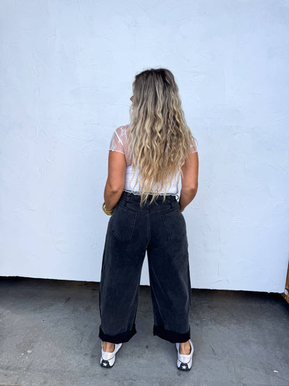 The Black Barrel Jean