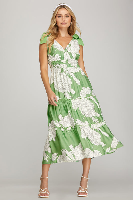The Sage & Bloom Midi Dress