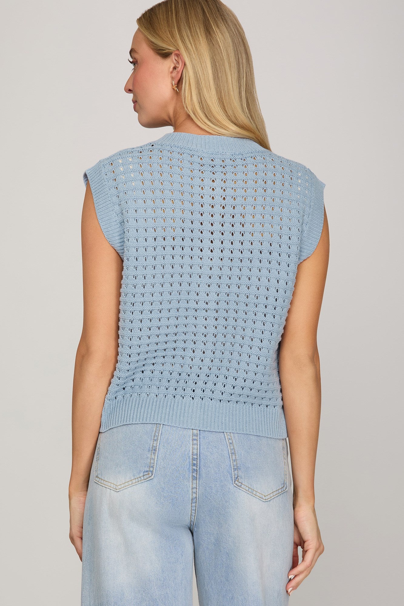 The Maris Starfish Button Knit