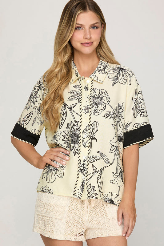 The Palermo Printed Top