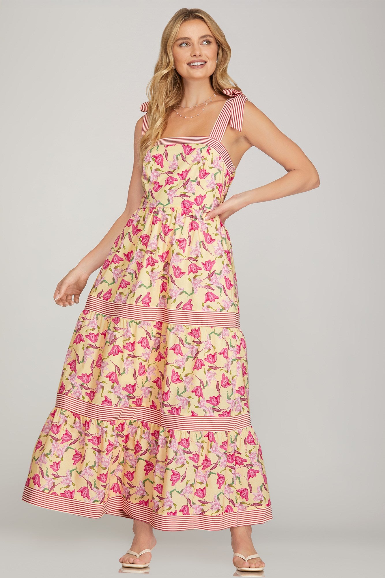 The Petal & Stripe Maxi