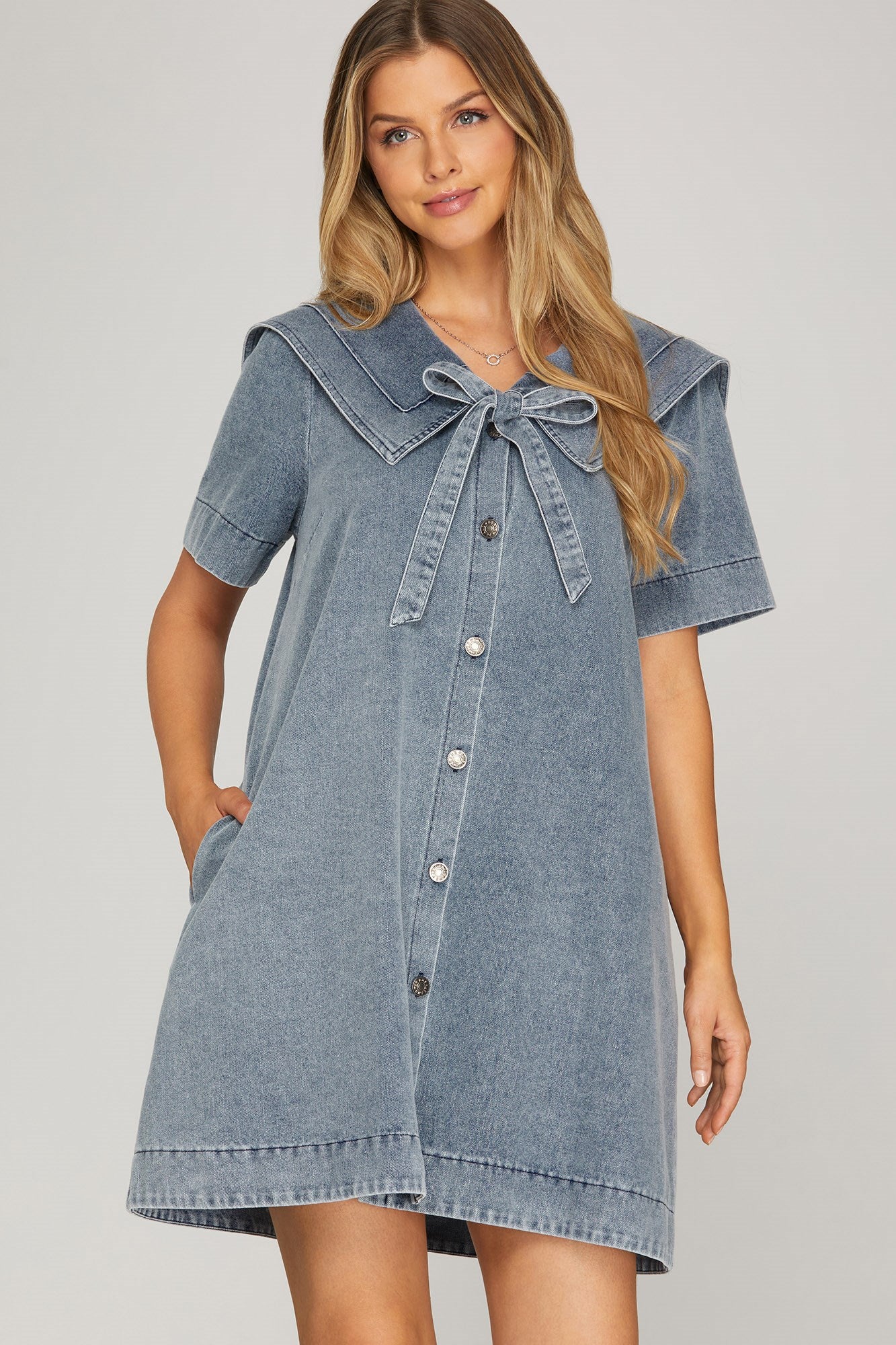 The Maribel Denim Dress