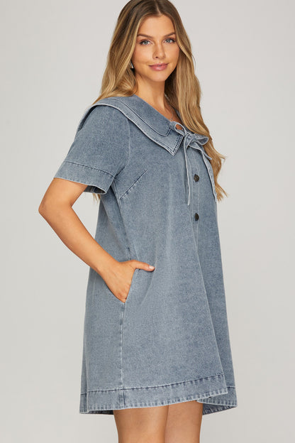 The Maribel Denim Dress