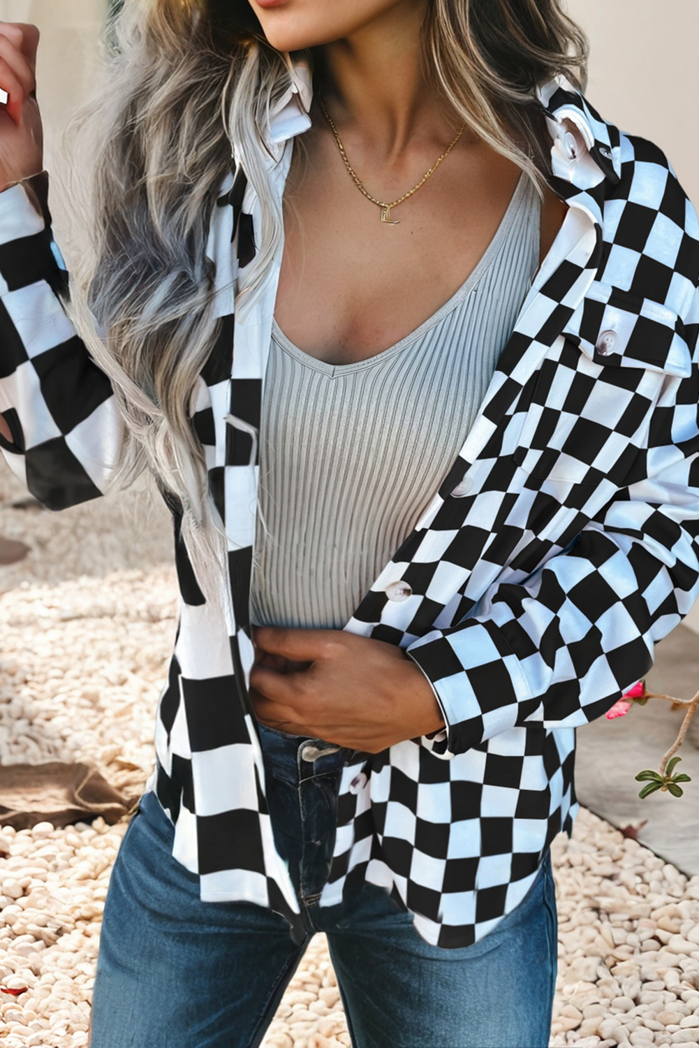 The Grid Shacket