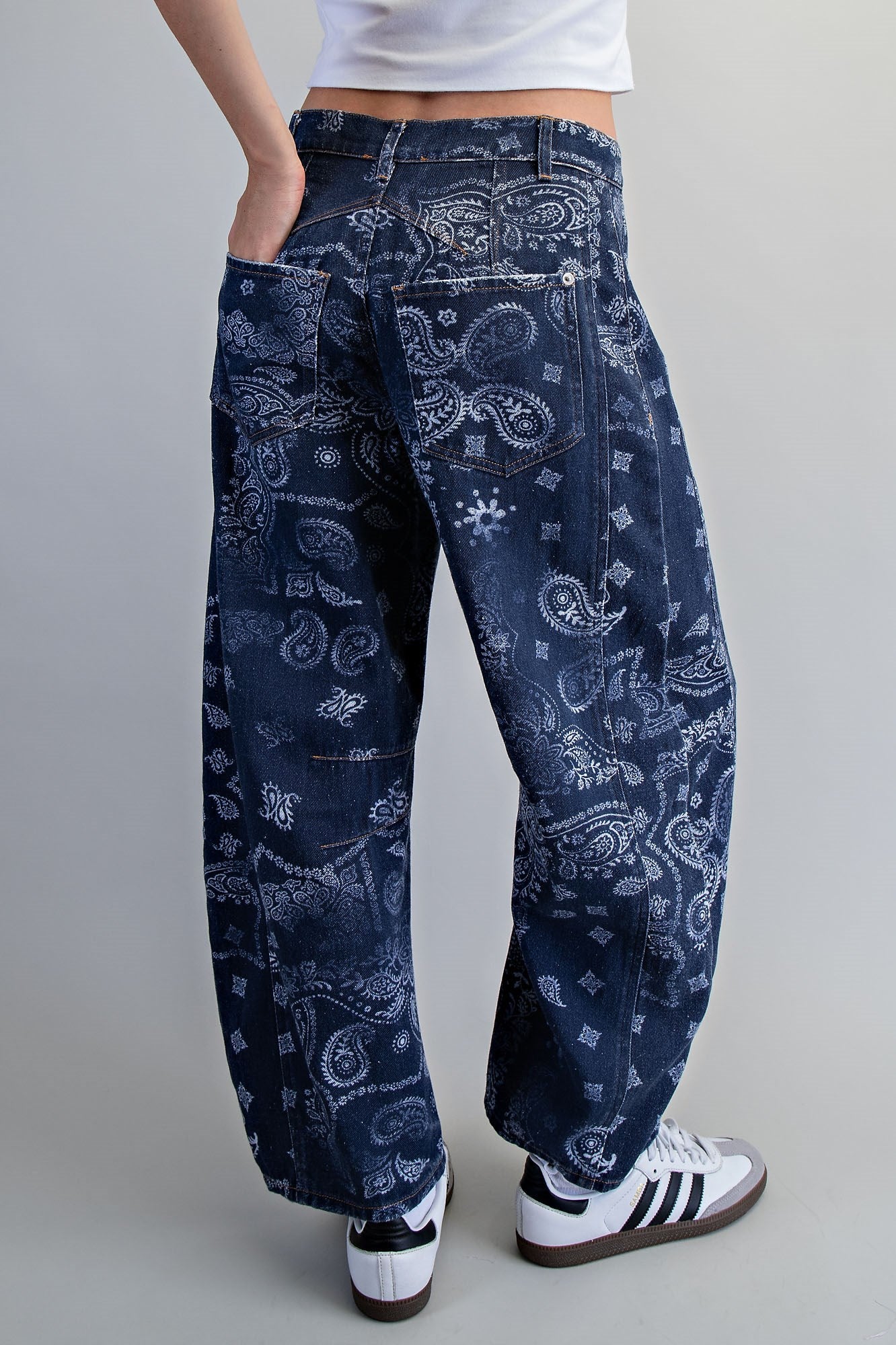 The  Bandana Barrel Jeans