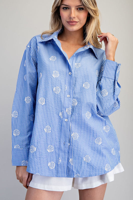 The Shell Yeah Button Down