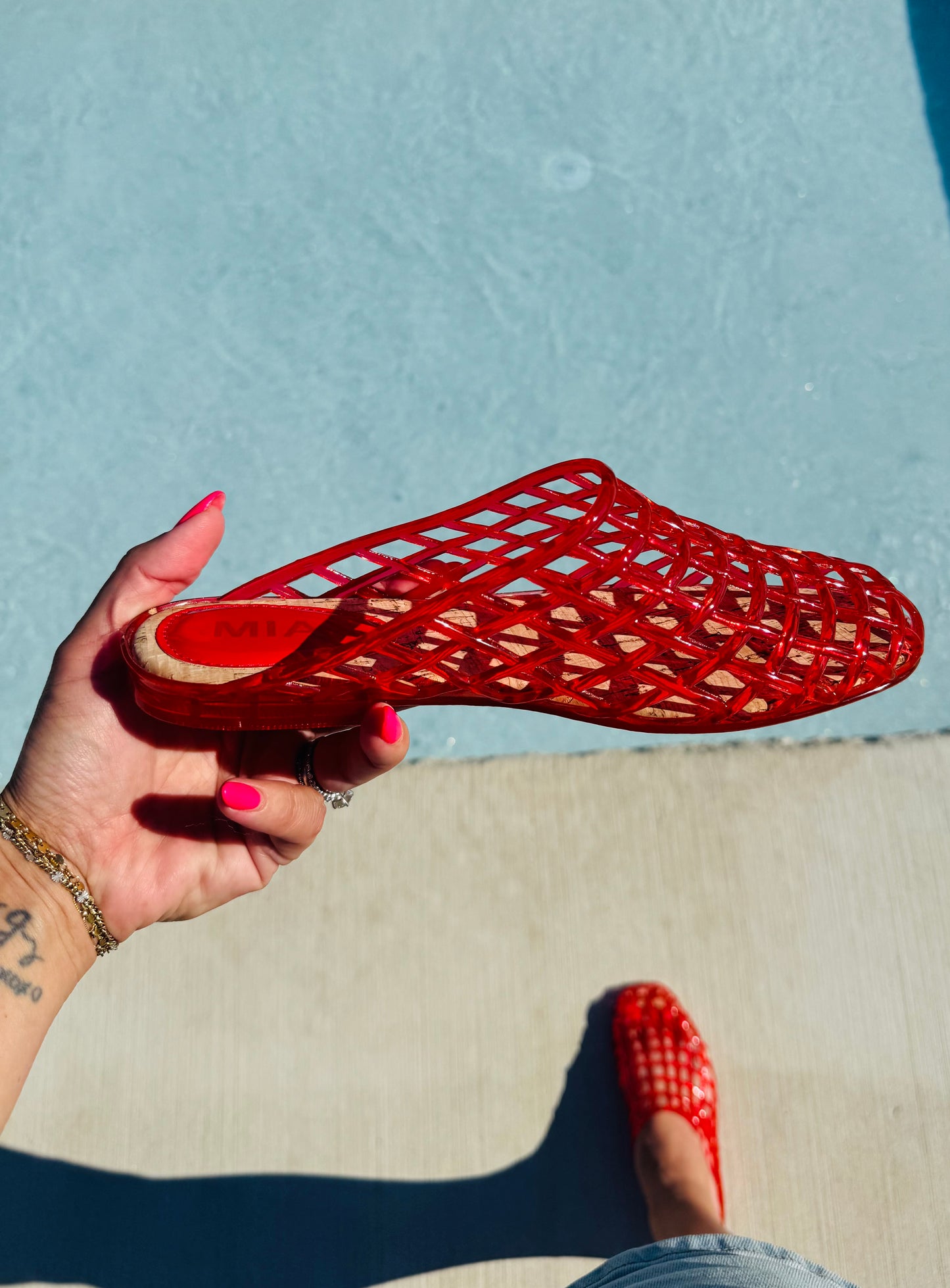 MIA Sophie Jelly Sandal