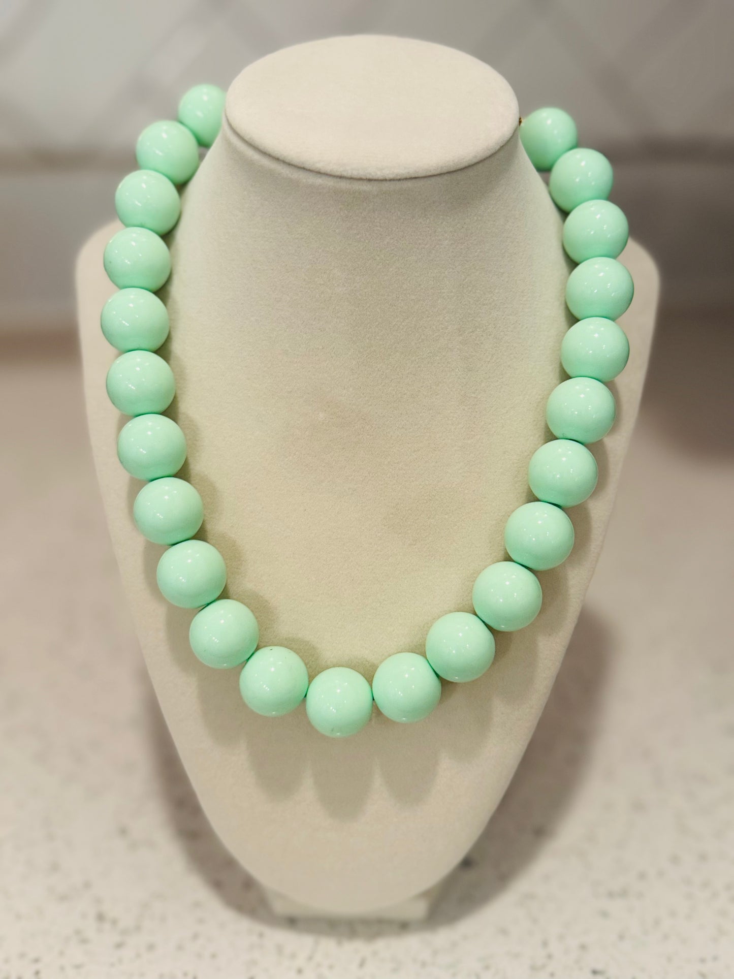 The Seafoam Statement Necklace