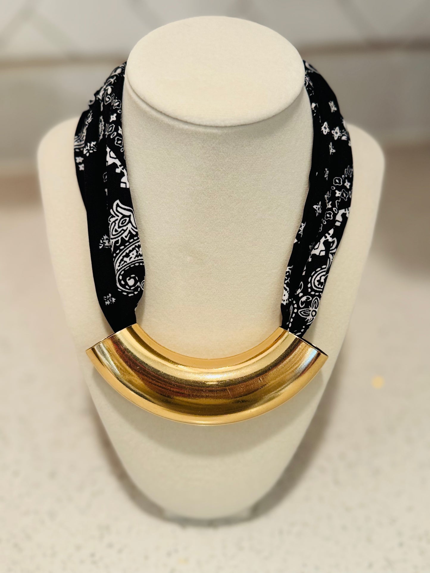 The Bandana Statement Necklace