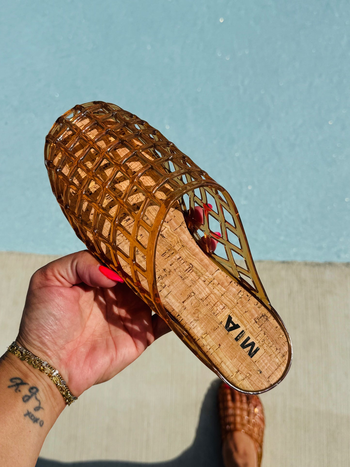 MIA Darby Jelly Sandal