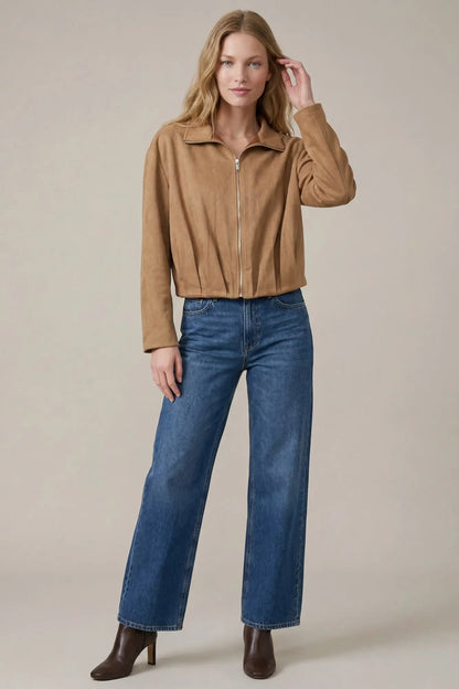 The Georgia Suede Jacket