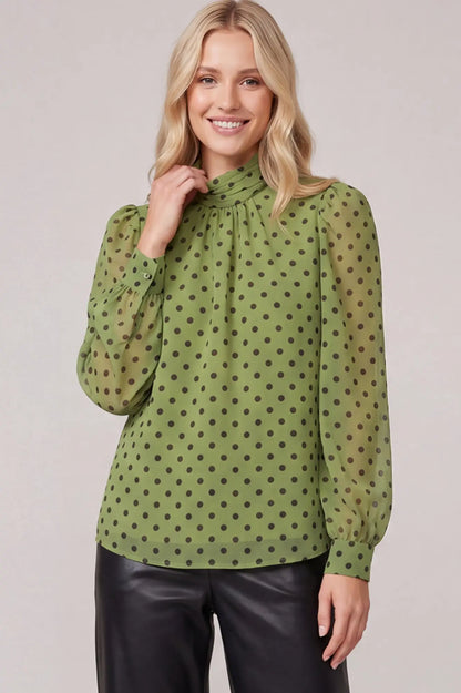 The Tilly Polka Dot Top