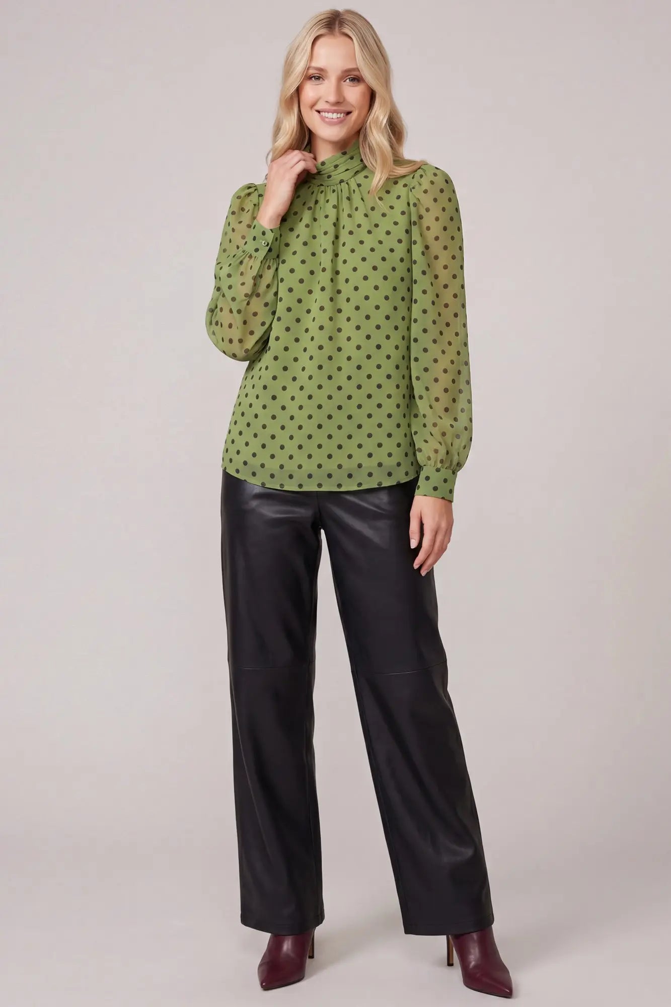 The Tilly Polka Dot Top