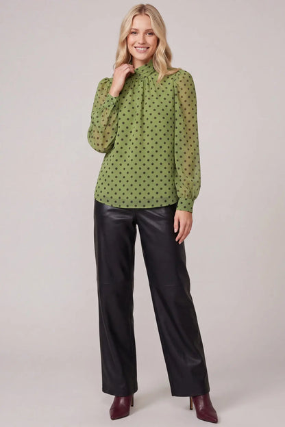 The Tilly Polka Dot Top