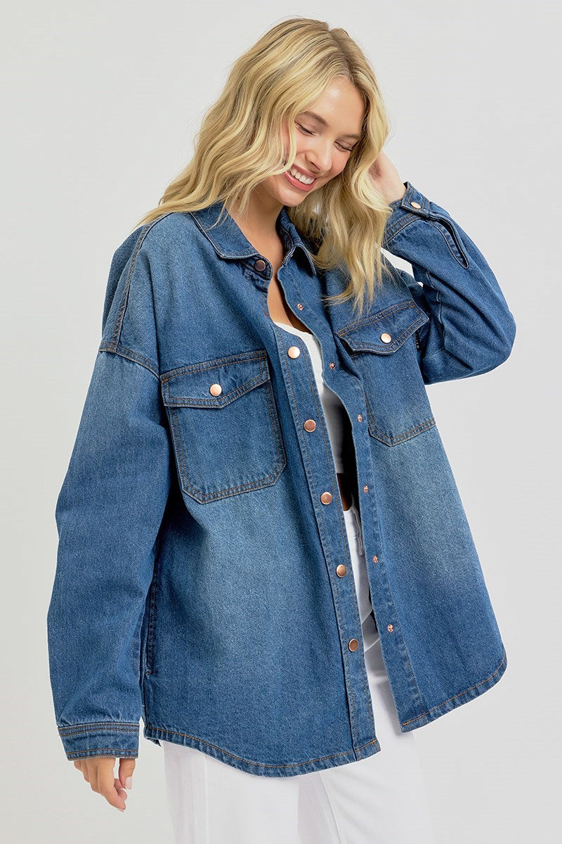 The Dylan Denim Shirt | Risen