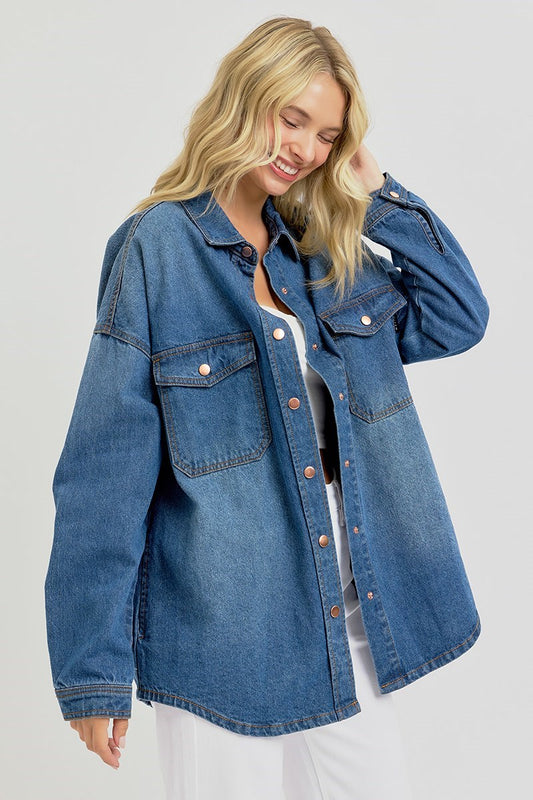 The Dylan Denim Shirt | Risen