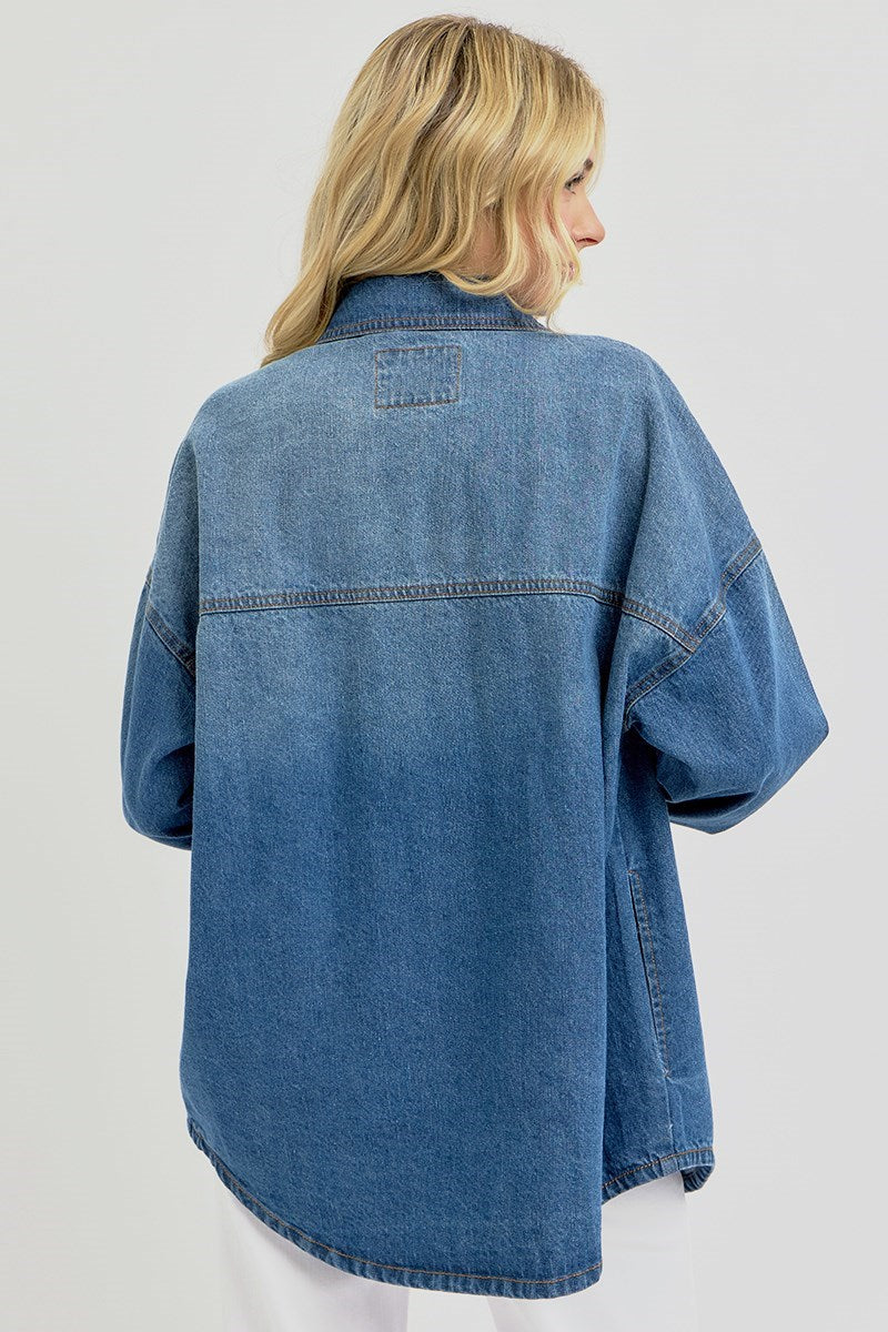 The Dylan Denim Shirt | Risen