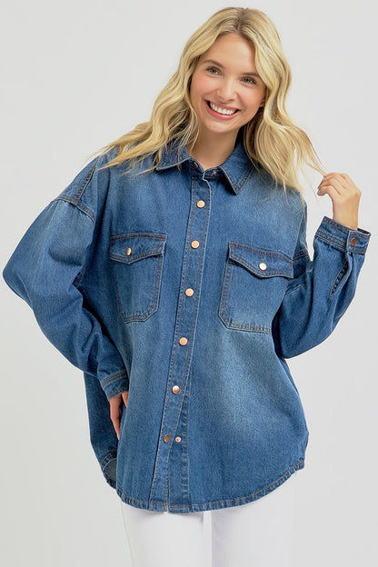 The Dylan Denim Shirt | Risen