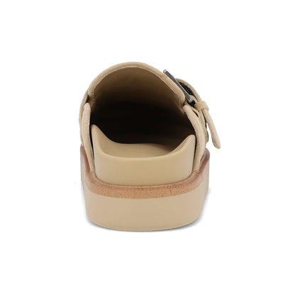 MIA Zaina platform mule, back view