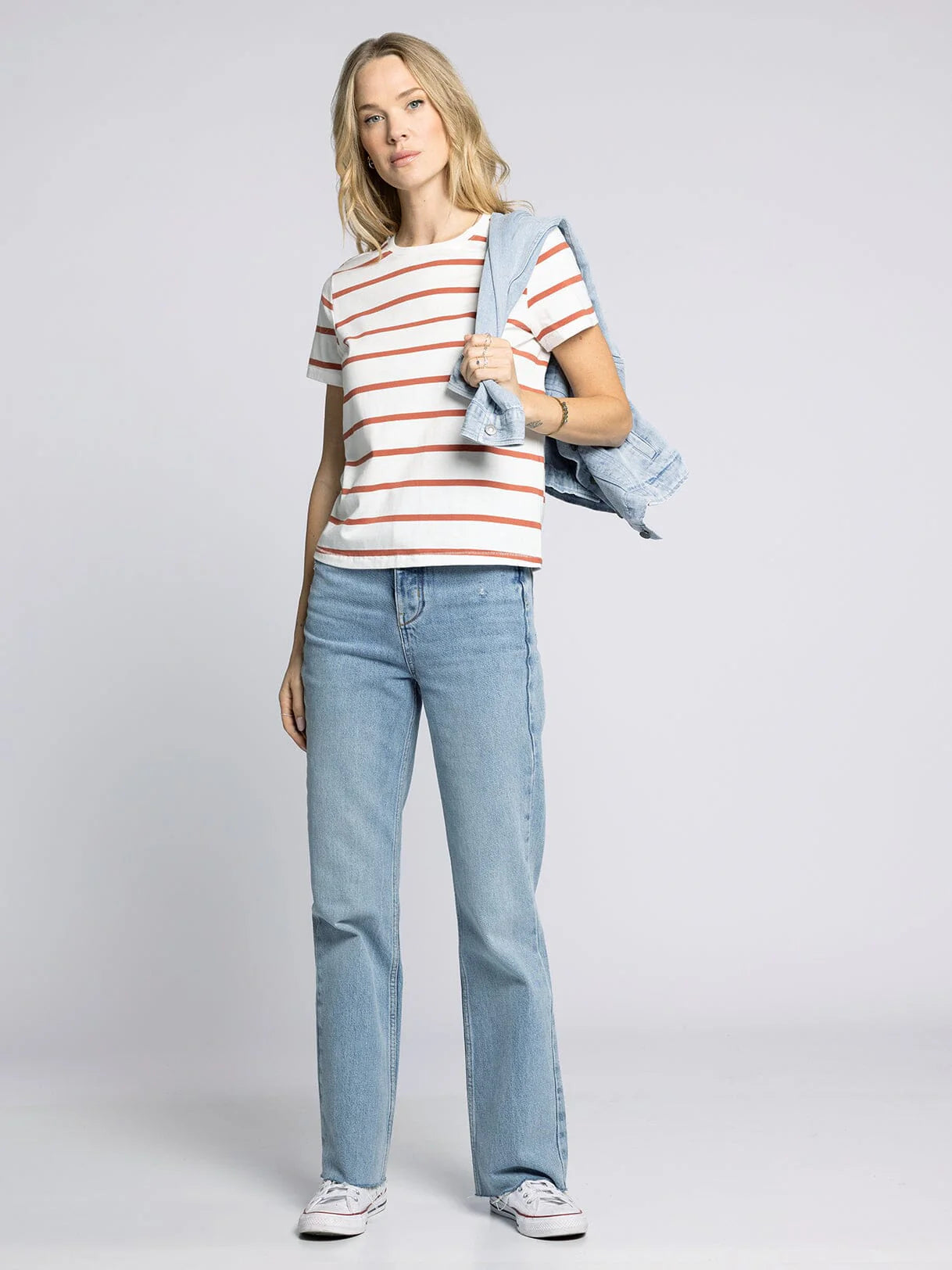 The Asher Tee - Burnt Orange