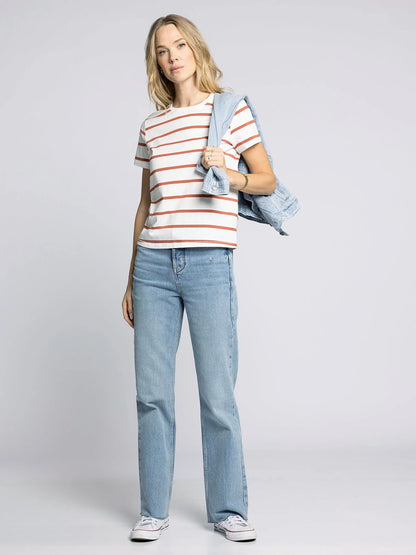 The Asher Tee - Burnt Orange